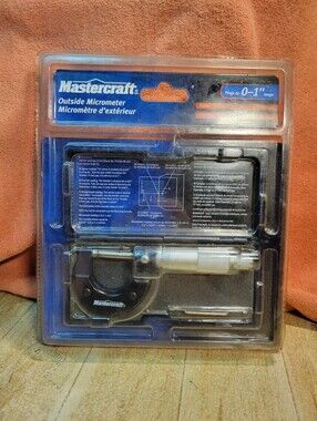 Mastercraft Outside Micrometer 0-1"